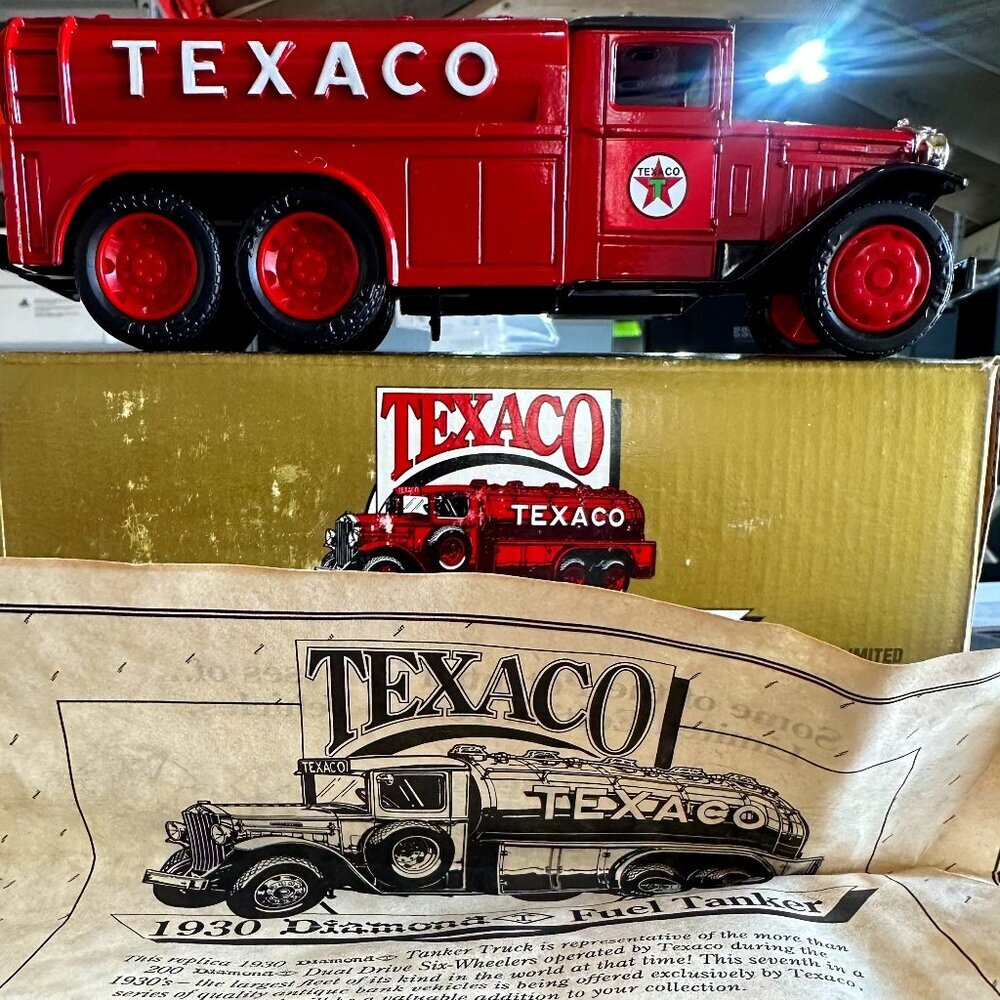 🔥 Texaco 1930 Diamond Fuel Tanker – Collector’s Edition!